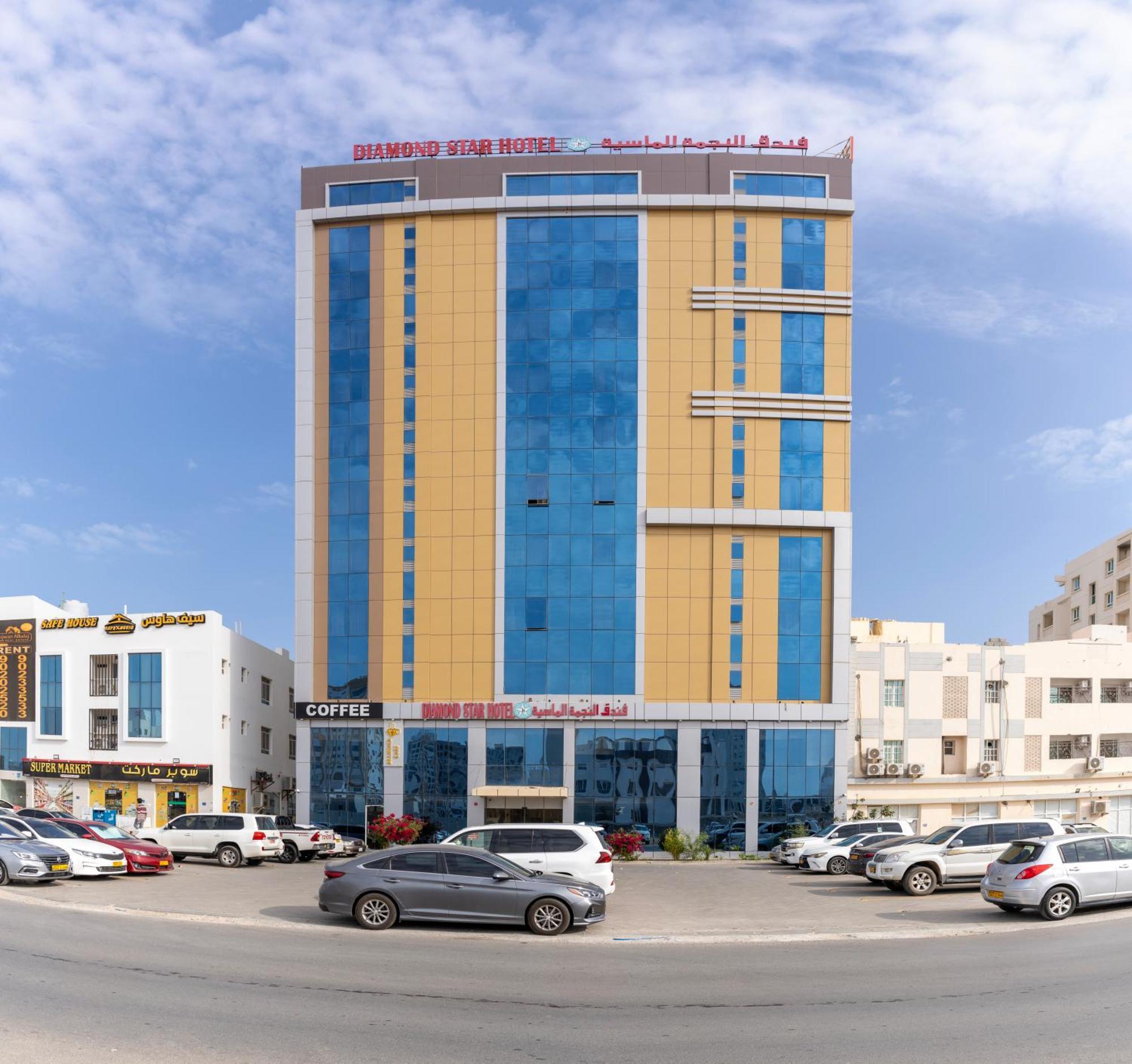 Diamond Star Hotel فندق النجمة الماسية Seeb Eksteriør billede